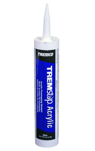 Img of TREMStop Acrylic Gun Grade FireStop Slnt per Quart Cartridge - Red